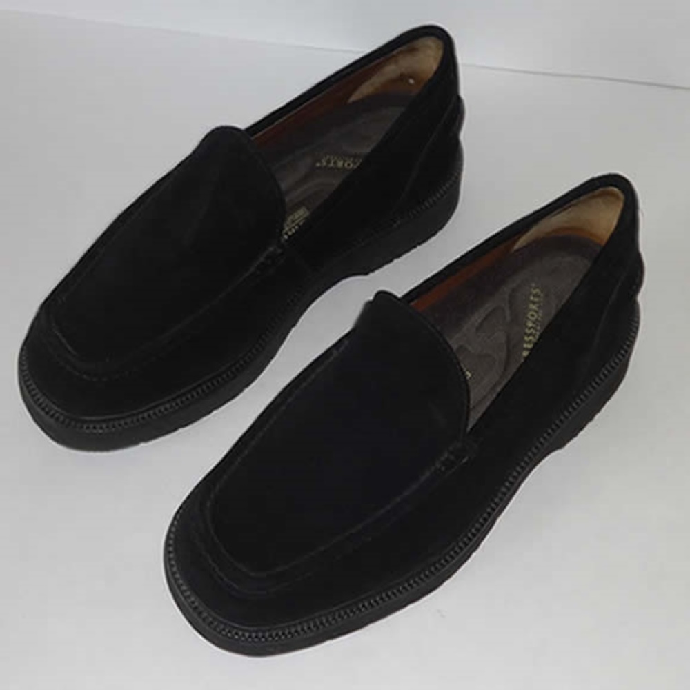 Rockport Men's Black Leather Shoe - Size 9.5 W